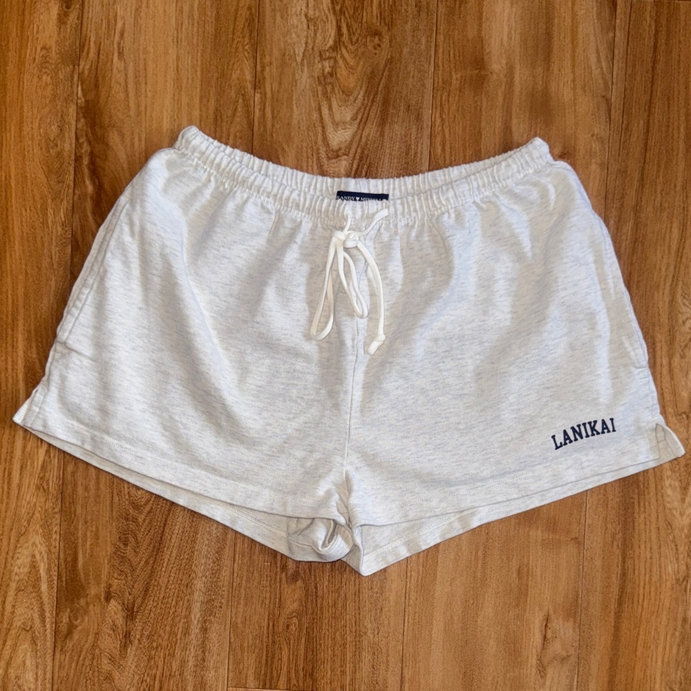Brandy Melville Heather White Shorts